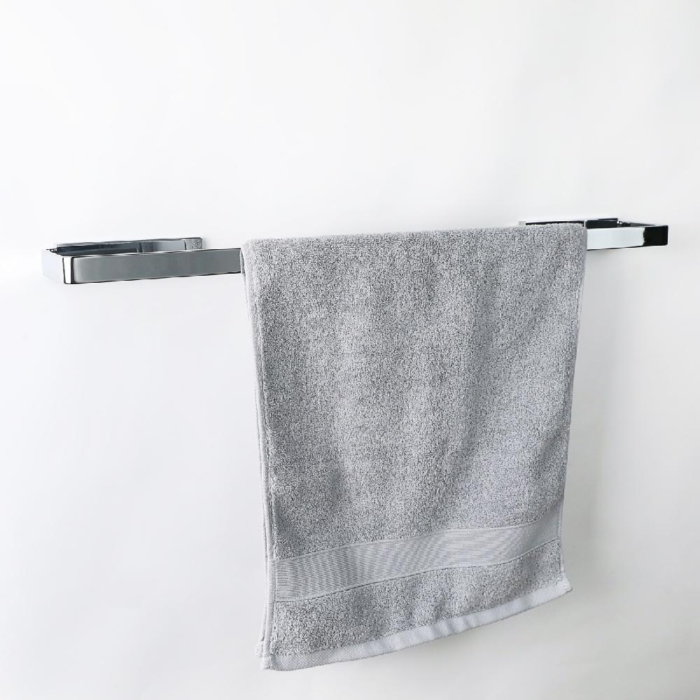 MAXERY Simple Style Single Towel Bar Holder Brass Wall Rack Towel Rail Towel Bar for Bathroom