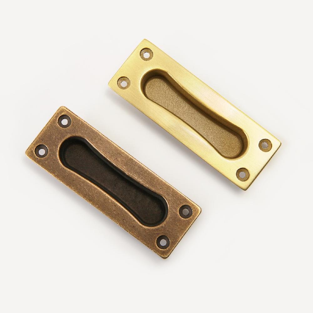 Maxery Hot Selling Cabinet Pulls Brass Furniture Pulls Concealed Handles